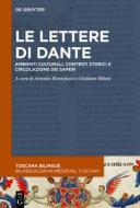 Le lettere di Dante edito da De Gruyter