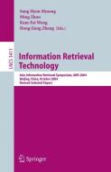 Information Retrieval Technology edito da Springer Berlin Heidelberg