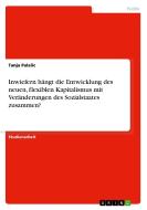 Inwiefern hängt die Entwicklung des neuen, flexiblen Kapitalismus mit Veränderungen des Sozialstaates zusammen? di Tanja Palalic edito da GRIN Verlag