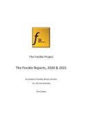 FRECKLE REPORTS, 2020 AND 2021, COMBINED di TIM COATES edito da LIGHTNING SOURCE UK LTD