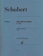 3 Klavierstücke D 946 di Franz Schubert edito da Henle, G. Verlag