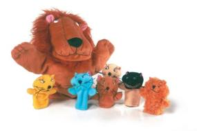 Lion Hand Puppet edito da Child's Play International