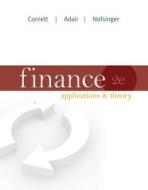 Finance: Applications & Theory di Marcia Adair Cornett, Troy A. Adair, John Nofsinger edito da Irwin/McGraw-Hill