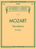 Piano Variations (Complete): Schirmer Library of Classics Volume 1979 Piano Solo edito da G SCHIRMER
