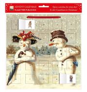 Mr & Mrs Snowman Advent Calendar (with Stickers) edito da Flame Tree Publishing