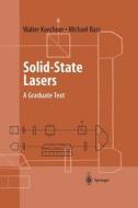 Solid-State Lasers di Michael Bass, Walter Koechner edito da Springer New York