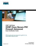 Css-1 Cisco Secure Pix Firewalls Exam Certification Guide di Christian Degu, Greg Bastien edito da Pearson Education (us)