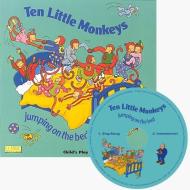 Ten Little Monkeys: Jumping on the Bed [With CD (Audio)] di A. Twinn edito da CHILDS PLAY