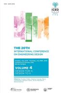 Proceedings of the 20th International Conference on Engineering Design (ICED 15) Volume 4 edito da The Design Society