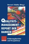 Qualitätsmanagement-Report der Banken edito da Gabler Verlag