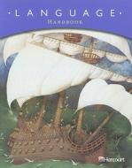 Trophies Language Handbook Grade 6 edito da Harcourt School Publishers