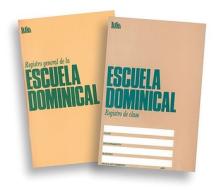 Registro de Clases de La Escuela Dominical di Zondervan Publishing edito da Gospel Publishing House
