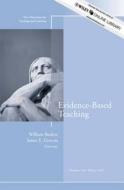 Evidence-Based Teaching di William Buskist edito da Jossey Bass