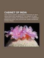 Cabinet Of India: Union Council Of Minis di Books Llc edito da Books LLC, Wiki Series