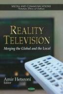 Reality Television edito da Nova Science Publishers Inc