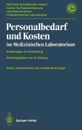 Personalbedarf und Kosten im medizinischen Laboratorium edito da Springer Berlin Heidelberg