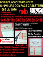 Sammel- oder Ersatz-Cover für PHILIPS COMPACT CASSETTEN 1966 bis 1970 di Uwe H. Sültz edito da Books on Demand