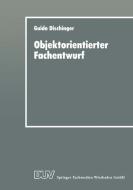 Objektorientierter Fachentwurf edito da Deutscher Universitätsvlg