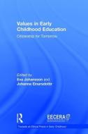 Values in Early Childhood Education edito da Taylor & Francis Ltd