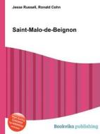 Saint-malo-de-beignon edito da Book On Demand Ltd.