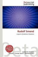 Rudolf Smend edito da Betascript Publishing
