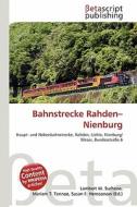 Bahnstrecke Rahden-Nienburg edito da Betascript Publishing