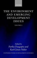 The Environment and Emerging Development Issues: Volume 2 di Goran Maler edito da OXFORD UNIV PR