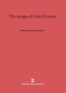 The Songs of John Dryden edito da Harvard University Press