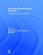 Australian Environmental Planning edito da Taylor & Francis Ltd
