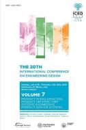 Proceedings of the 20th International Conference on Engineering Design (ICED 15) Volume 7 edito da The Design Society