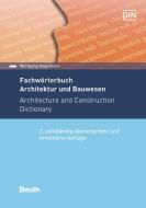 Fachwörterbuch Architektur und Bauwesen di Wolfgang Hagemann edito da Beuth Verlag