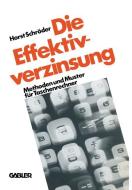 Die Effektivverzinsung di Horst Schröder edito da Gabler Verlag