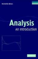 Analysis di Richard Beals edito da Cambridge University Press