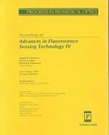 Advances In Fluorescence Sensing Technology Iv edito da Spie Press