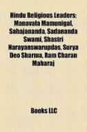 Hindu Religious Leaders: Manavala Mamuni di Books Llc edito da Books LLC, Wiki Series