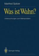 Was ist Wahn? di Manfred Spitzer edito da Springer Berlin Heidelberg