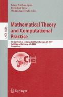 Mathematical Theory and Computational Practice edito da Springer Berlin Heidelberg