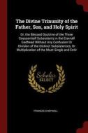 The Divine Trinunity of the Father, Son, and Holy Spirit: Or, the Blessed Doctrine of the Three Coessentiall Subsistents di Francis Cheynell edito da CHIZINE PUBN