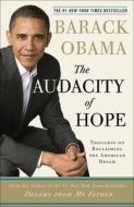 The Audacity of Hope di Barack Hussein Obama edito da PERFECTION LEARNING CORP