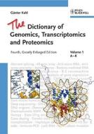 The Dictionary Of Genomics, Transcriptomics And Proteomics di Guenter Kahl edito da Wiley-vch Verlag Gmbh