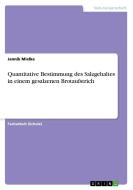 Quantitative Bestimmung des Salzgehaltes in einem gesalzenen Brotaufstrich di Jannik Mielke edito da GRIN Verlag