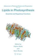 Lipids in Photosynthesis edito da Springer Netherlands