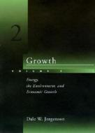 Growth di Dale W. Jorgenson edito da Mit Press Ltd
