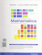 A Problem Solving Approach to Mathematics for Elementary School Teachers, Books a la Carte Edition di Rick Billstein, Shlomo Libeskind, Johnny W. Lott edito da Pearson