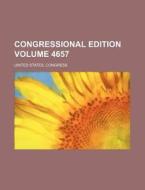 Congressional Edition Volume 4657 di United States Congress edito da Rarebooksclub.com