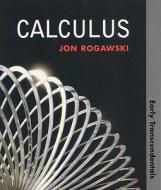 Calculus: Early Transcendentals di Jonathan David Rogawski edito da W.H. Freeman & Company