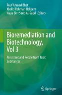 Bioremediation and Biotechnology, Vol 3 edito da Springer International Publishing