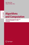 Algorithms and Computation edito da Springer-Verlag GmbH