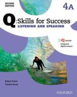Q Skills for Success: Level 4: Listening & Speaking Split St di Oxford Editor edito da OUP Oxford