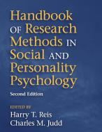 Handbook of Research Methods in Social and Personality             Psychology edito da Cambridge University Press